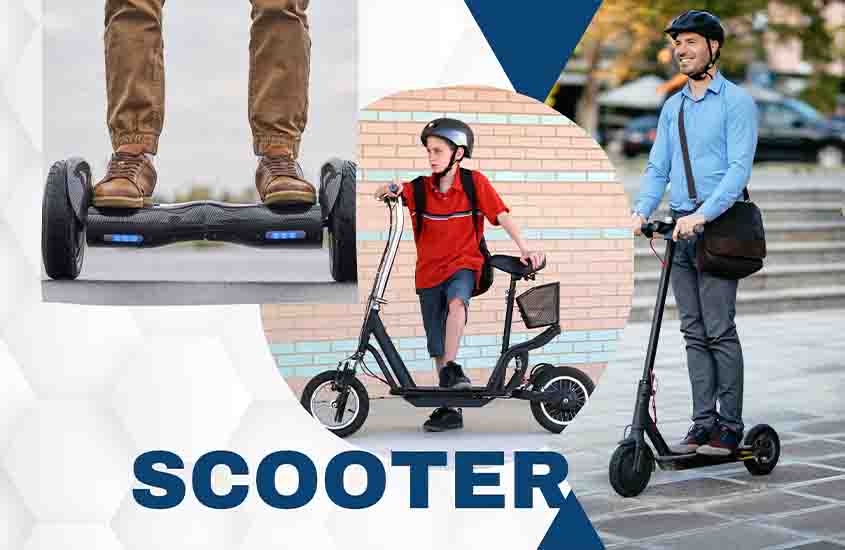 Scooter With Big Wheels